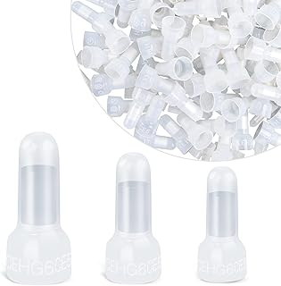 Nilight - 50036R Закрытые обжимные клеммы, 300 шт., нейлоновые соединители для проводов 22-16/16-14/12-10 калибра, гарантия 2 года.