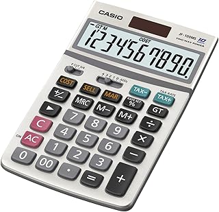 Функциональный калькулятор Casio Inc. JF-100BM, многоцветный, 4 1/4 x 6 7/8 дюймов.