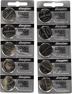 Литиевые батарейки-таблетки Energizer CR2032 3 В, 10 штук (упаковка из 1 шт.)