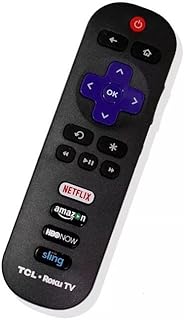 Оригинальный пульт дистанционного управления TCL ROKU RC280 для LED-телевизоров с функциями Amazon Netflix, HBO и Sling Key.