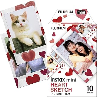 Пленка FUJIFILM Instax Mini Heart Sketch – 10 кадров