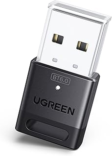 USB Bluetooth-адаптер UGREEN для ПК, Bluetooth 6.0, приемник EDR и BLE, Plug & Play для Windows 11/10/8.1, для наушников/клавиатуры/мыши/колонок/принтера