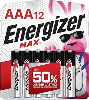 Батарейки Energizer MAX AAA (12 шт.), щелочные батарейки типа AAA.