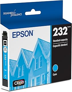 Картридж с голубыми чернилами Epson T232, стандартная емкость.