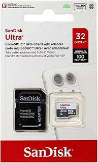 Карта памяти SanDisk Ultra 32GB UHS-I/Class 10 Micro SDHC с адаптером - SDSDQUAN-032G-G4A