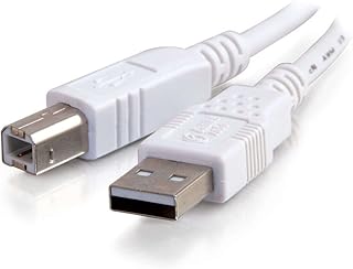 USB-кабель C2G/Cables to Go длиной 2 м — кабель USB 2.0 A-B белого цвета (2 метра).