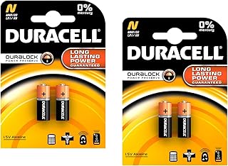Медицинские батарейки Duracell MN9100/E90/LR1 1,5 В, упаковка 2 шт., размер N - 2 шт., 2 шт. - всего 4 батарейки, 2 шт. (упаковка из 2 шт.)