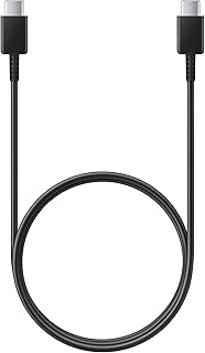 Официальный кабель для передачи данных Samsung Galaxy USB-C — USB-C, 1,0 м, черный.