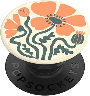 Держатель для телефона PopSockets с выдвижной подставкой, клейкая основа, симпатичный PopSockets - Осенний цветок
