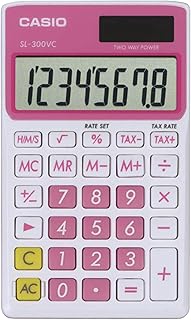 Функциональный калькулятор Casio SL-300VC, розовый