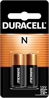 Батарейки Duracell N 1,5 В, 2 шт. (упаковка из 1 шт.), щелочные батарейки N 1,5 В, долговечные для пультов дистанционного управления, брелоков, GPS-трекеров и многого другого.