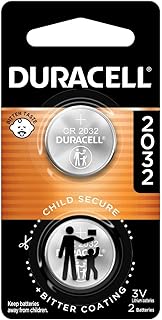 Литиевые батарейки Duracell 2032, 2 шт. (1 шт. в упаковке), функция защиты от детей, совместимы с брелоками, свечами-таблетками и другими устройствами, батарейка CR2032.