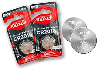 Литиевые батарейки CR 2016 MAXELL (2 шт.) 3 В для часов 2016 года. Новинка.