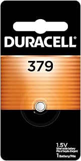 Батарейка-таблетка Duracell 379 из оксида серебра, 1 шт., 1,5 В, долговечная, подходит для часов, медицинских приборов, калькуляторов и многого другого.