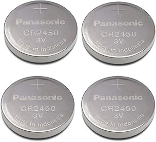 Литиевая батарея Panasonic Cr2450 Cr 2450 3 В [комплект из 4 шт.]
